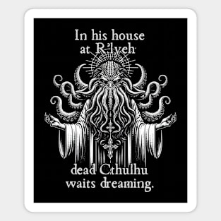 Cthulhu Priest Magnet